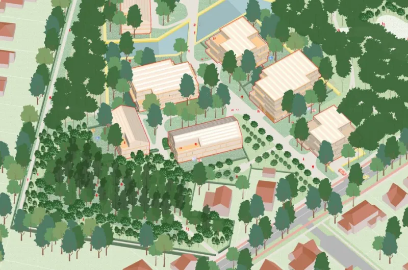 Klimaatneutraal woonbos