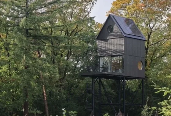 De hoogte in - vakantiehuis op palen