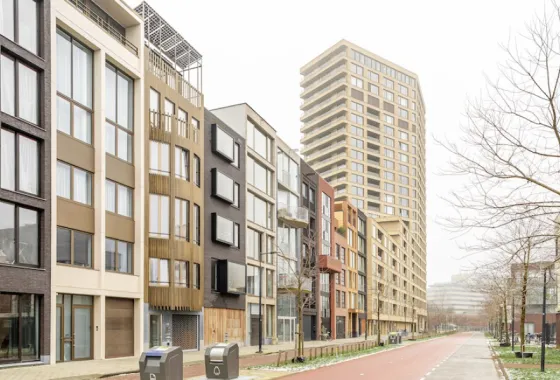 Zes op een rij in Amsterdam