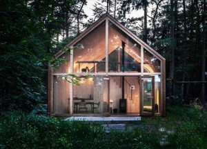 Atelier in het bos van Giethmen