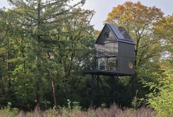 De hoogte in - vakantiehuis op palen - 