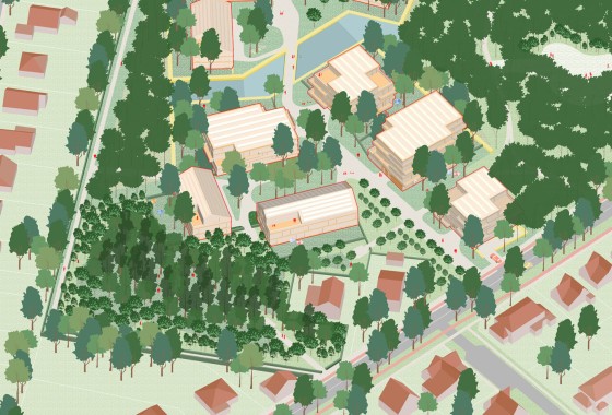 Klimaatneutraal woonbos