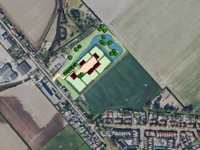 Bouwgrond Schenkeldijk 70b, kavel 1 -2 -3 -4 -5.