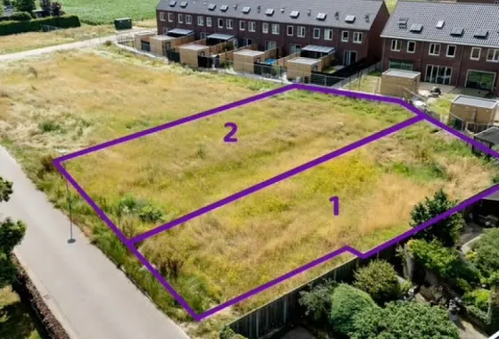 Bouwgrond Van Broekhuizenstraat kavel 1 en 2