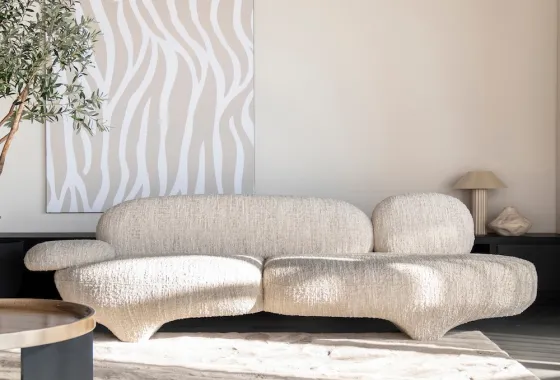 Zo combineer je een beige bank met andere neutrale tinten