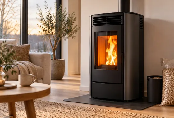 Een pelletkachel als bijverwarming: wanneer is dat interessant?