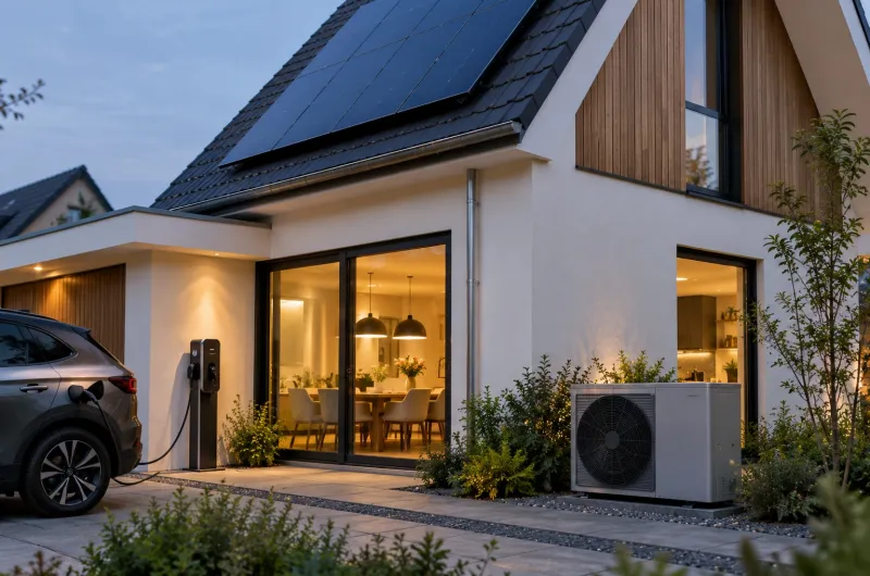 Nieuwbouwwoningen moeten vanaf 2028 slimmer omgaan met stroom