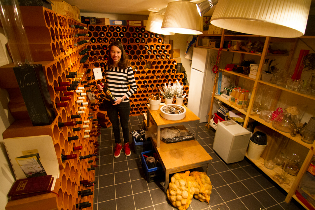 Uiteraard is een kelder bij uitstek geschikt om uw wijnen in op te slaan!