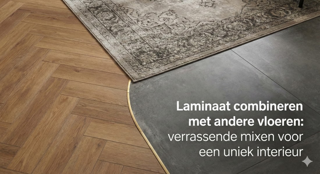 Laminaat combineren met andere vloeren: verrassende mixen voor een uniek interieur
