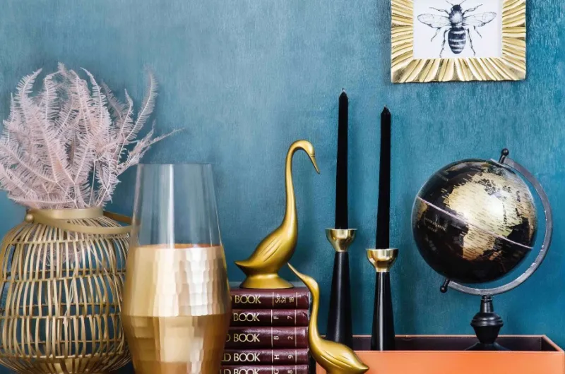 Een klassiek interieur in de woonkamer