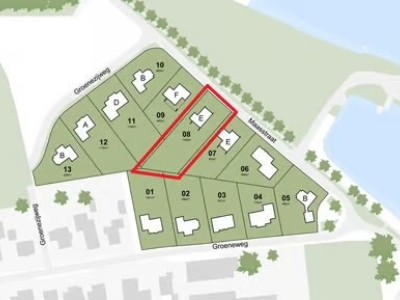 Bouwgrond Maasstraat 2D ( bouwnummer 8 )