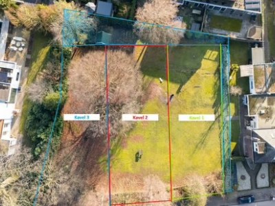 Bouwgrond Bentheimerstraat - kavel 1-2- 3