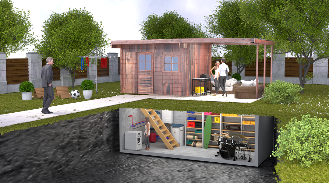 Nieuwe innovatie van Sterk Beton: de Tuinkelder