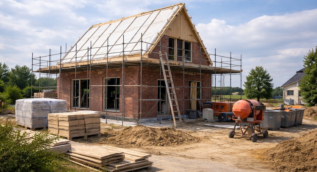Bouwtijd van een huis, hoe lang duurt het echt?