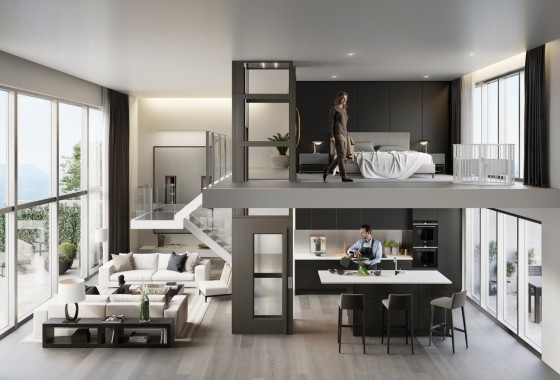 Innovatie in huis: stille lifttechnologie binnen high-end woningontwerp - 