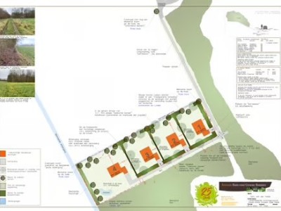 Bouwgrond Boslaan - kavel : 1- 2 -3.