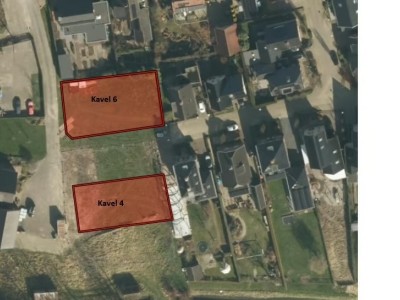 Bouwgrond Kerkstraat - Kerkdwarsstraat kavel 4 en 6
