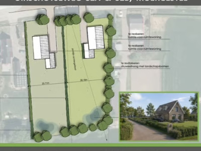 Bouwgrond Oirschotseweg 32 A en B