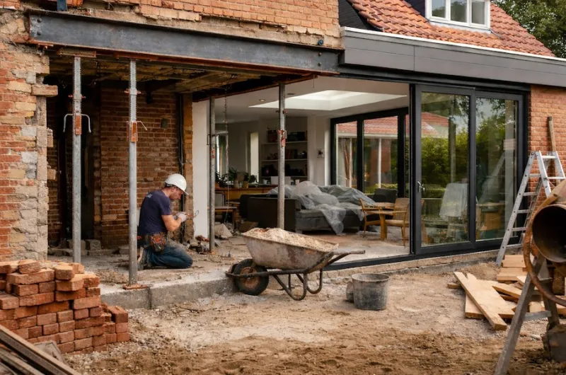 Meer ruimte beneden? Zo pak je een uitbouw aan