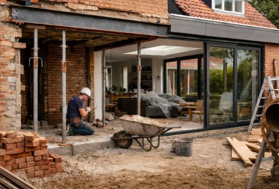 Meer ruimte beneden? Zo pak je een uitbouw aan